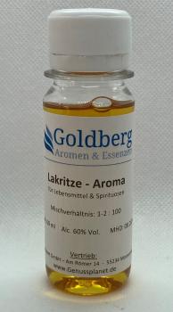 Goldberg Lakritze Aroma - natürliches Aroma 60ml